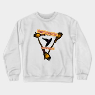 WITCH BITCH PRESENT Crewneck Sweatshirt